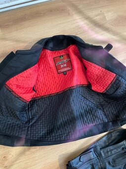 Dvoudílná kombinéza Ractech Evo 4 Black (L/XL) - 9