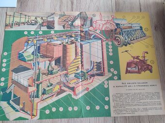 Zemědělské stroje, Kombajn, traktor, Zetor , Semerádova mlát - 9