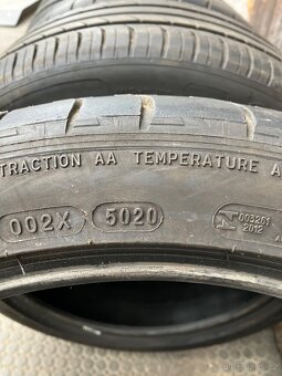 Letní pneu dvojrozměr 2x225/40 R18 2x255/35R18 - 9