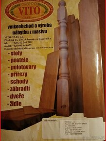 Nábytek z masivu všechno druhu za rozumné ceny. - 9