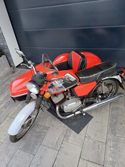 Jawa 350/634 + velorex 562 s TP - 9