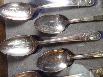 Sada lžic. Vyobrazený Americké prezidenty - 9