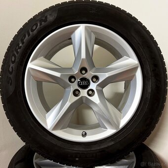 AUDI Q7 4M 5x112 R19 ET28+ZIMNÍ 255/55R19 7,5mm - 9