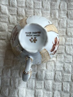 Porcelánový čajový servis ruční výroby - 9