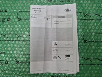 dekorativní nerezové lišty dveří Kia Stonic (YB CUV) od 2018 - 9