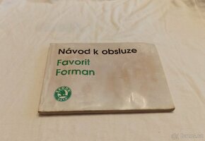 Škoda Favorit a Forman uživatelská příručka  návod k obsluze - 9