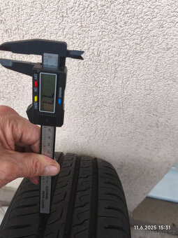 4 x al kola Škoda 5x100 15 + letní pneu 195/65 R 15 H - 9