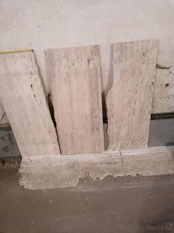 Mramorové desky - leštěný tmavý a světlý mramor - 9