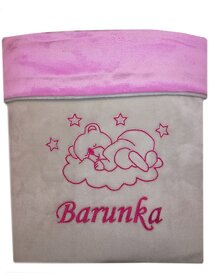 Deka s výšivkou jména a obrázků na přání více barev - 9