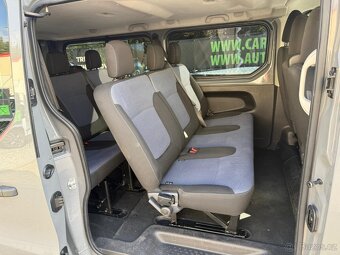► OPEL VIVARO 1,6 CDTI BITURBO -92 KW, 9 MÍST, TAŽNÉ ◄ - 9