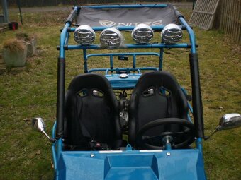 buggy 125 modrá - 9