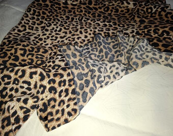 Dámská princess halenka leopard - vel. M - 9