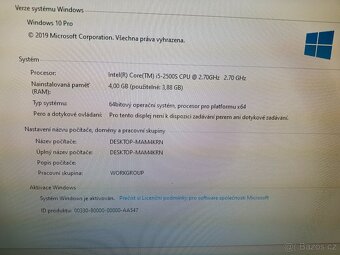 PC Dell s monitorem 22" i5 4GB 240GB - 9