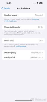 Prodávám iPhone 15 Pro Max 256 GB Přírodní titan - 9