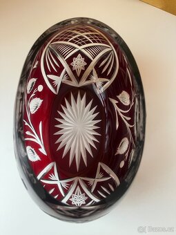 Rubínový koš / mísa - 9