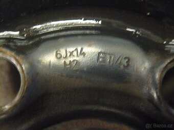 Originál disky Škoda 14" kola 14", disky 14". - - 9