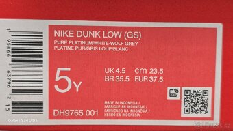 Nike dunk low 37,5eu - 9