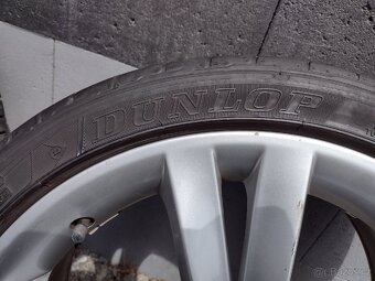 alu 5x100 R17- pneu 215/40 - 9