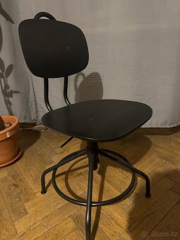 Otočná židle černá IKEA - 9