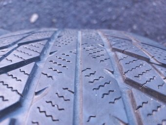 Prodám sadu Orig ALU kol Mercedes 225/45R18 zimní - 9