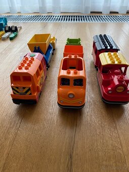 Velká sada Lego Duplo koleje (166Ks) - 9