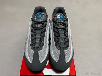 Nike Air Max 95 Big Bubble Smokey Grey/Green Abbys 46 - NOVÉ - 9