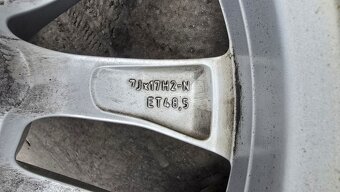 Originální alu kola 17" 5x112 na Mercedes - 9