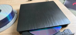 Externí DVD/CD vypalovačka-přehrávač s USB+USB-C - 9