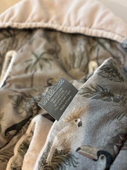 Fusak/zavinovačka do autosedačky Sleepee Khaki Magic Jungle - 9