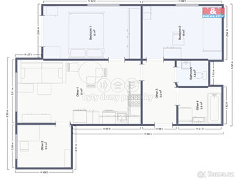 Pronájem bytu 3+1, 68 m², Praha, ul. Oty Bubeníčka - 9