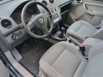 VW CADDY LIFE 1.4 16V + LPG ▪︎2xposuvné dveře ▪︎ tažné z. - 9