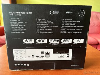 DREAMBOX DM920UHD (DVB-S2X FBC MS + Dual DVB-T2/C) E2 LINUX - 9