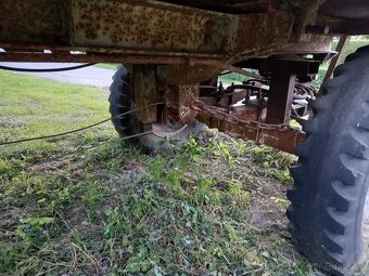 Vlek za traktor, vyklápěcí - 9