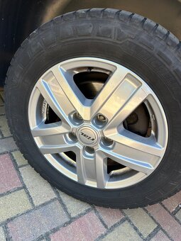 Alu 5x120 VW Transporter T5 R16 zimni pneu - 9