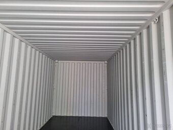 Lodní kontejner 6m – námořní modrá barva - 9