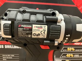 Aku vrtací šroubovák Parkside Performance - 9