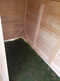 Přístřešek pro kozy, ovce,poníka,kurník,chatka,sklad nářadí - 9