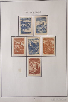 Album zápalkových nálepek 1945 - 1958 č.2 - 9