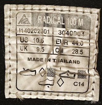 Inline brusle K2 radical 100, vel. Eur 44 - 9