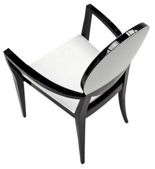 Italské židle-křesla, masiv-kůže-, stůl, komoda Calligaris - 9
