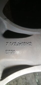 Alu kola 18 pro VW, 5 x 112, letní, orig. Golf GTI - 9