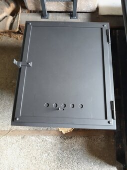 Set dvířek k udírně a topeništi - 9