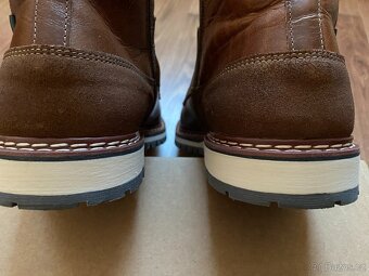 Nové pánské kožené zimní boty Baťa s teplou podšívkou - 44 - 9