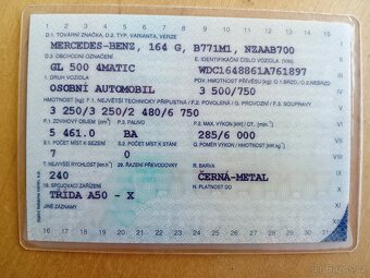 MERCEDES-BENZ 500 4MATIC 7míst/TZ/ČR/TOP/ODPOČET DPH/ - 9