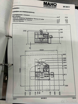 Frézka DECKEL MAHO MH 800E CNC 532 - 9