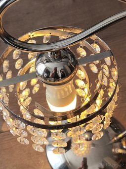 Chromová lampa ,alfa. - 9