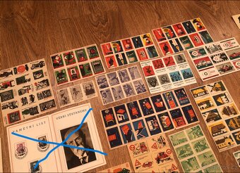 STAROŽITNOSTI 1900-1980 ZNÁMKY, POHLEDNICE FOTKY Z PŮDY - 9