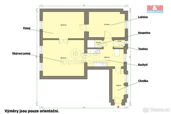Prodej bytu 3+1, 90 m², Cheb, ul. Karlova - 9