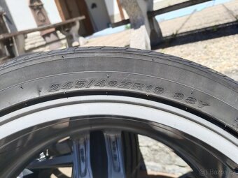 ALU kola R19, 5x112. Letní 245/40 - 9