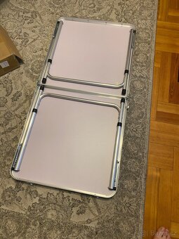 Kempingový stůl 120x60x70cm - 9